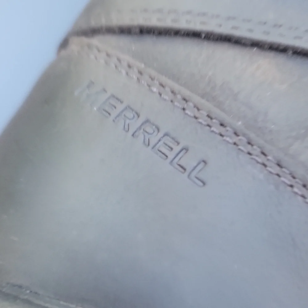 Merrell Chocolate Ankle Boots with Strap - Picture 3 of 10